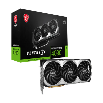 MSI GeForce RTX 4090 VENTUS 3X E 24G OC Graphics Card - Microcenter India. 
