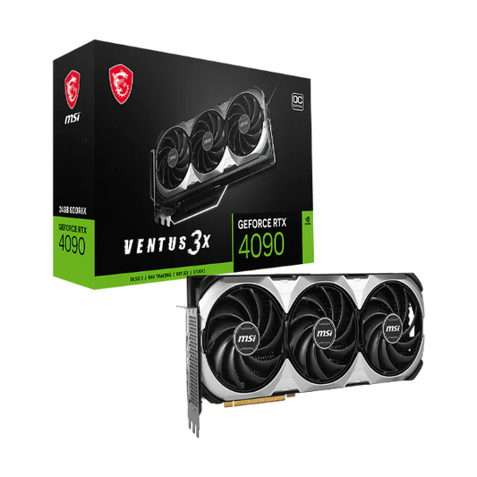 MSI GeForce RTX 4090 VENTUS 3X E 24G OC Graphics Card - Microcenter India. 
