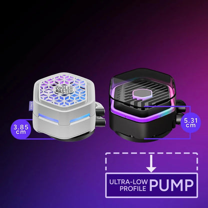 Cooler Master MasterLiquid Atmos II 360 VRM White Gaming CPU Cooler  Microcenter India