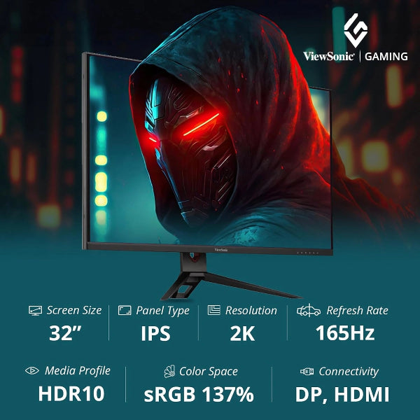 ViewSonic Monitor VX3219-2K-PRO-2 32 Inch Gaming Monitor - Microcenter India.