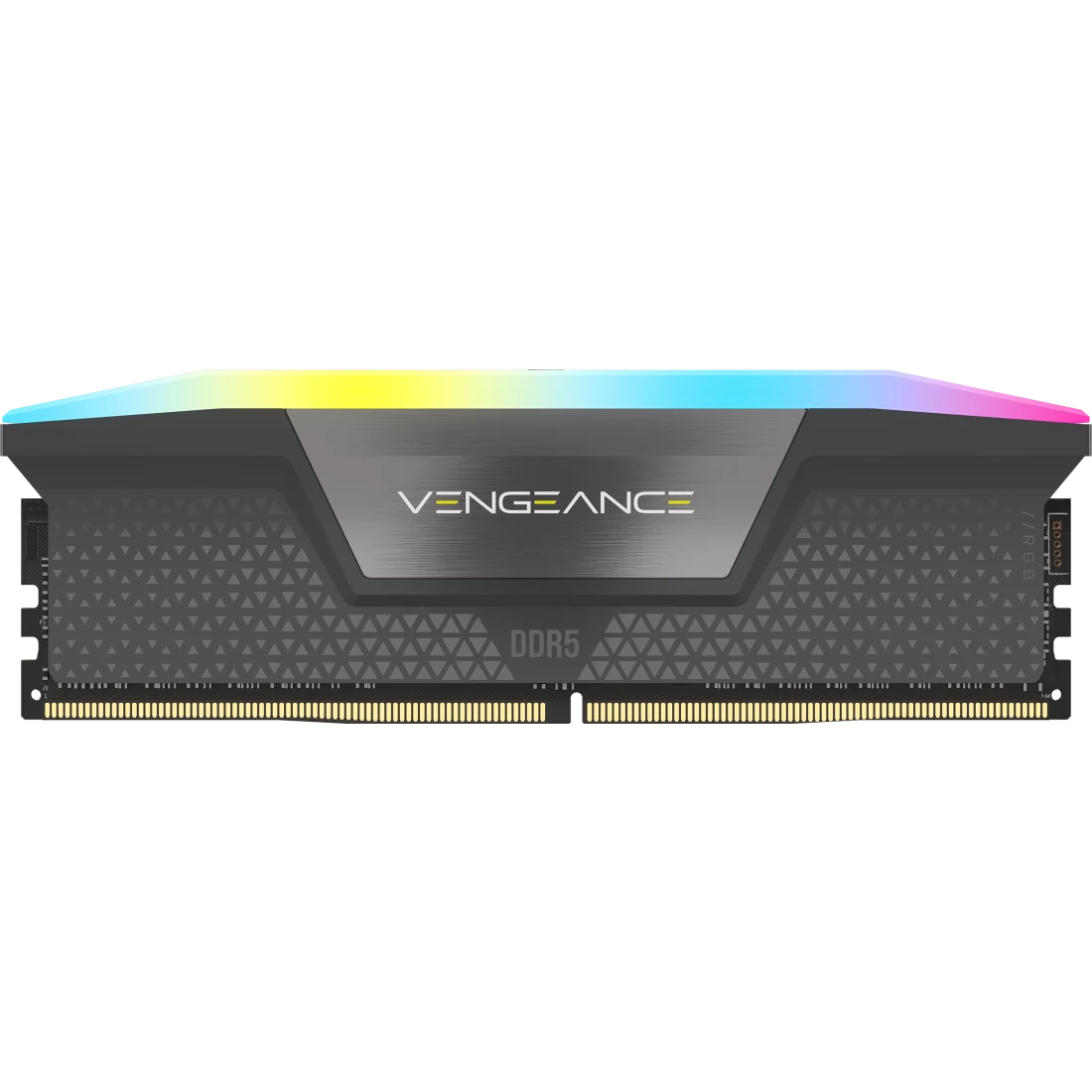 Corsair Vengeance RGB DDR5 desktop memory with grey heatspreader