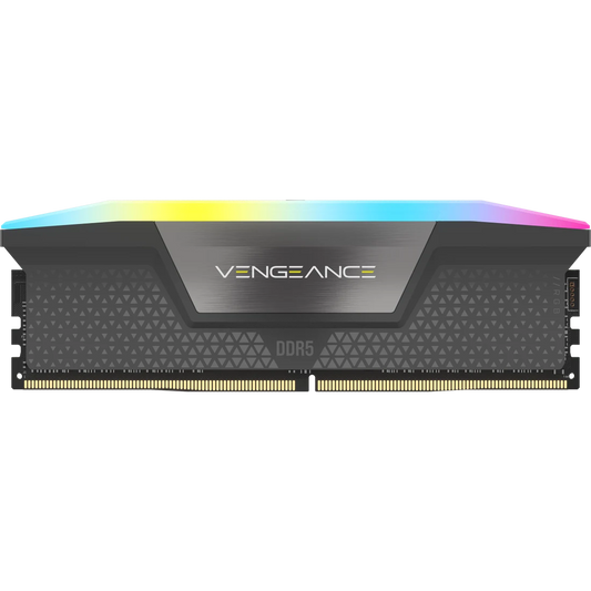 Corsair Vengeance RGB DDR5 desktop memory with grey heatspreader