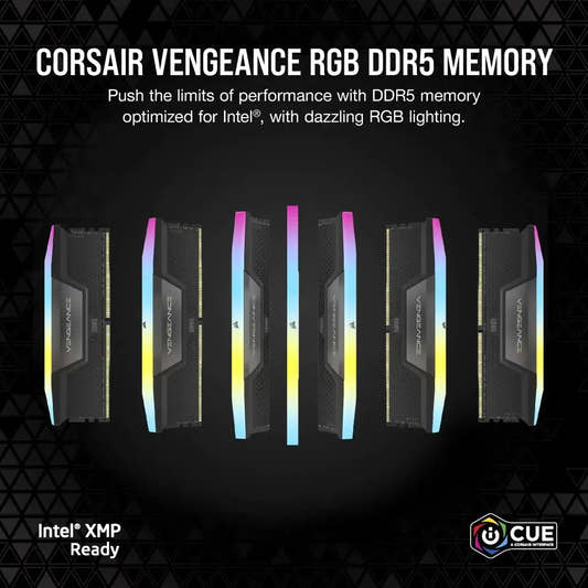 Corsair Vengeance RGB 32GB DDR5 6000MHz DRAM  Microcenter India