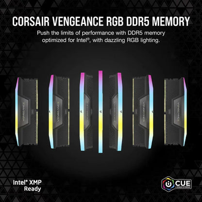 Corsair Vengeance RGB 32GB DDR5 6000MHz DRAM  Microcenter India