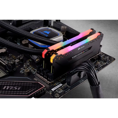CORSAIR VENGEANCE 32GB (2 x 16GB) RGB PRO DDR4 3200MHz DESKTOP RAM  Microcenter India