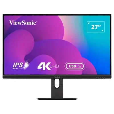 Viewsonic VX2762U-4K Monitor with USB-C  Microcenter India