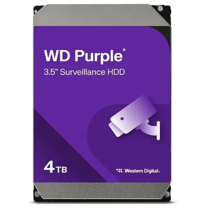 Western Digital WD Hard Drive 4TB Purple Surveillance SATA - Microcenter India.