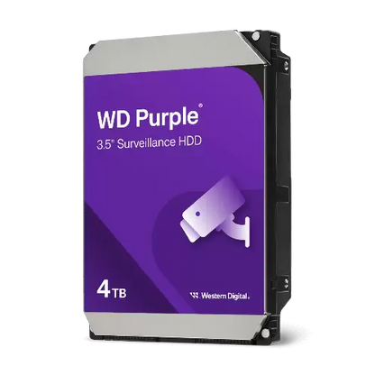 Western Digital WD Hard Drive 4TB Purple Surveillance SATA - Microcenter India.