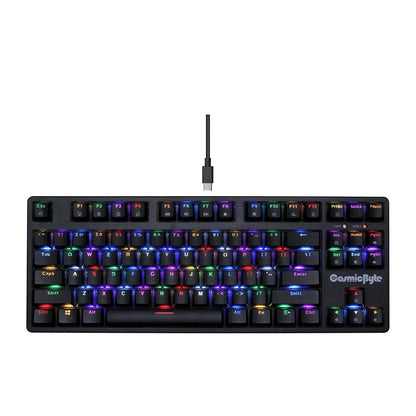 Cosmic Byte Trinity Wired Optical Switch Keyboard (CB-GK-38)  Microcenter India