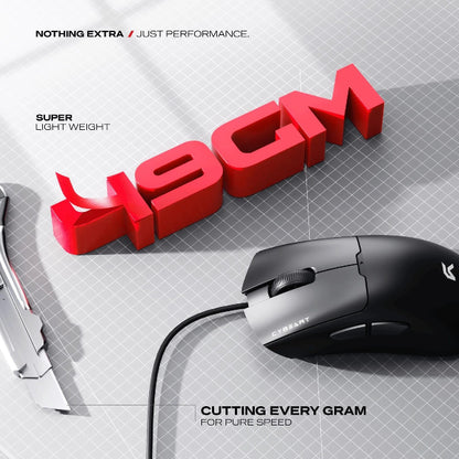 Cybeart Ghost Black Wired Gaming Mouse for FPS - Microcenter India.
