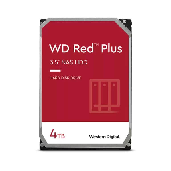 Western Digital Red Plus 4TB 5400 RPM NAS Internal Hard Drive  Microcenter India