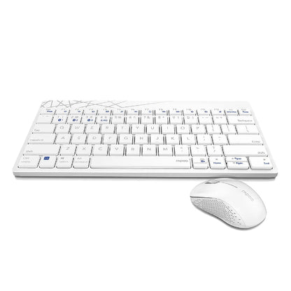 Rapoo 8000M Multi Mode Wireless and Bluetooth Keyboard and Mouse Combo - Microcenter India.