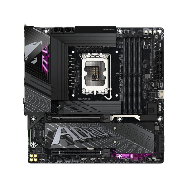 Micro ATX Motherboard GIGABYTE Z890M AORUS ELITE WIFI7 - Microcenter India.