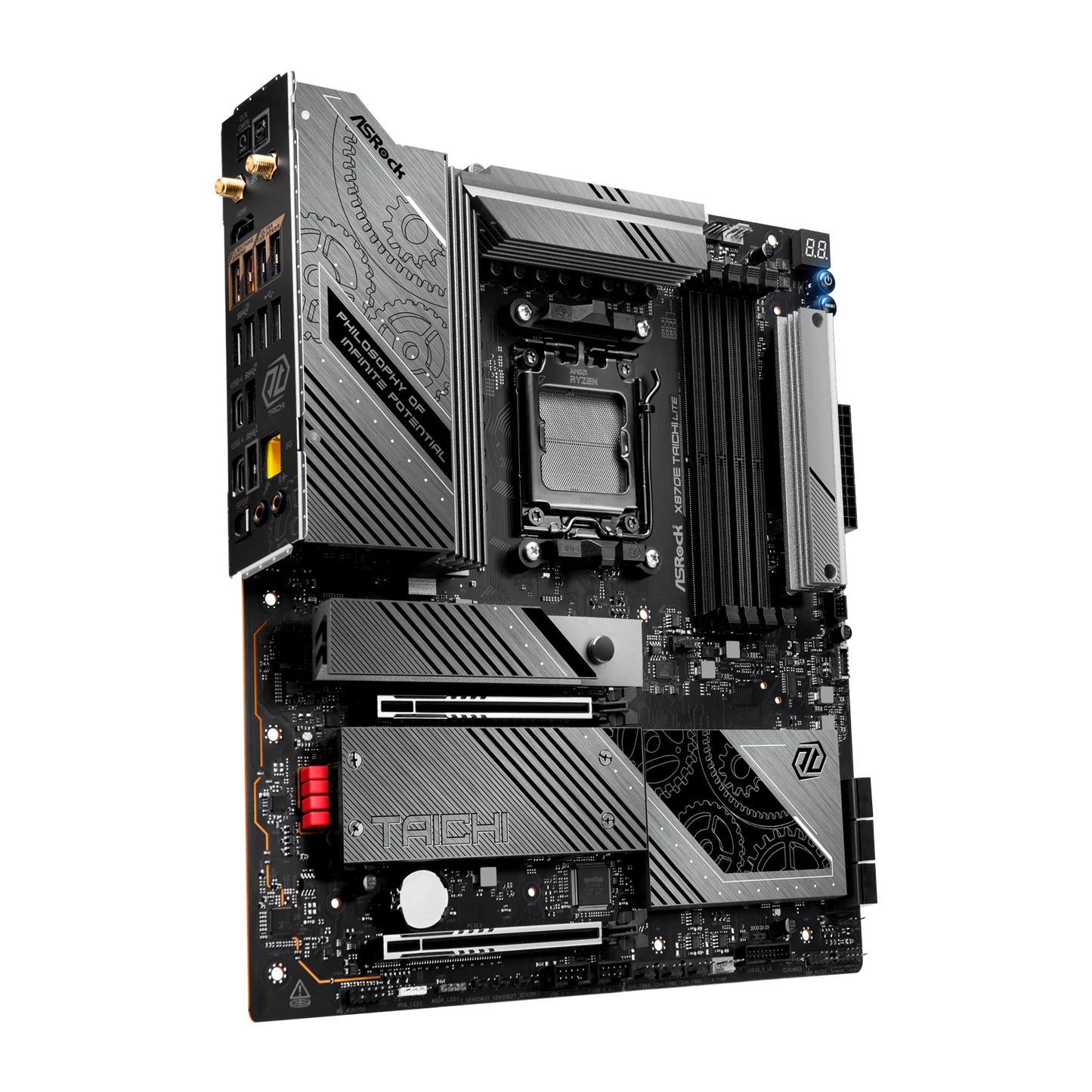 ASRock X870E Taichi Lite AMD AM5 Motherboard  Microcenter India