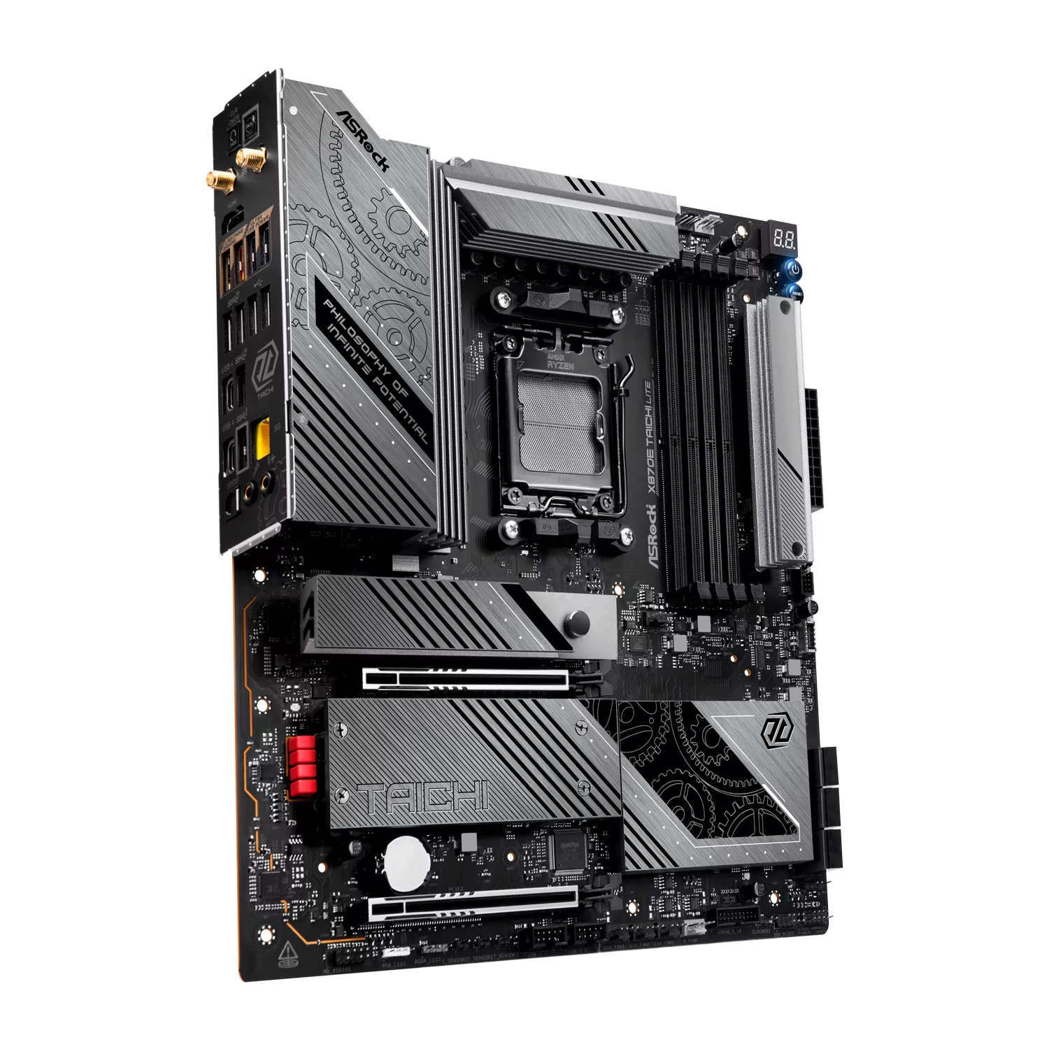 ASRock X870E Taichi Lite AMD AM5 Motherboard  Microcenter India