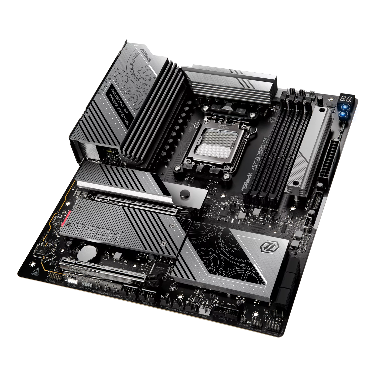 ASRock X870E Taichi Lite AMD AM5 Motherboard  Microcenter India