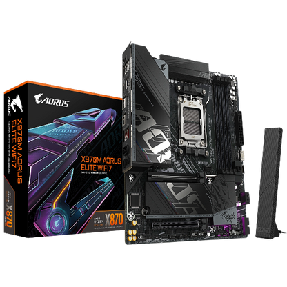 Gigabyte X870M AORUS ELITE WIFI7 DDR5 Motherboard - Microcenter India.