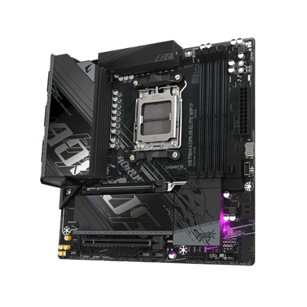 Gigabyte X870M AORUS ELITE WIFI7 DDR5 Motherboard - Microcenter India.