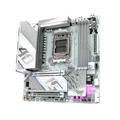 Gigabyte X870M AORUS ELITE WIFI7 ICE AMD AM5 Motherboard - Microcenter India.