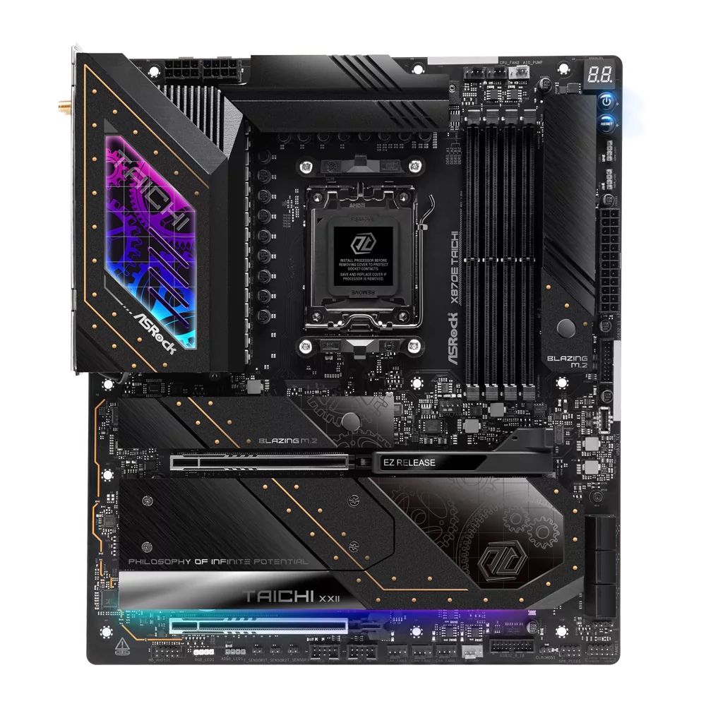 ASRock X870E Taichi AMD AM5 Motherboard  Microcenter India