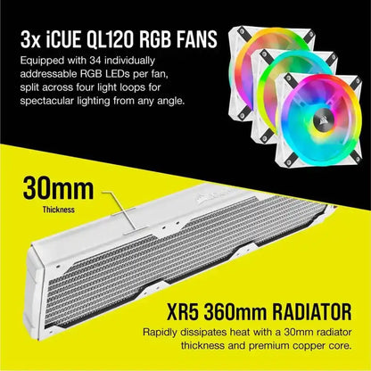 CORSAIR HYDRO X SERIES iCUE XH305i RGB PRO CUSTOM COOLING KIT 