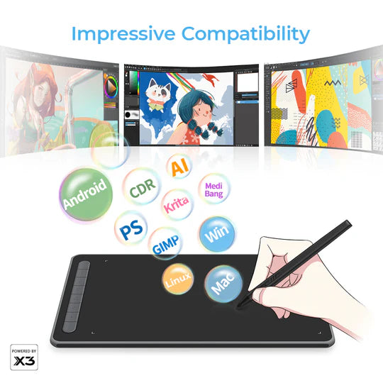 XP Pen Deco LW Pen Tablet  Microcenter India