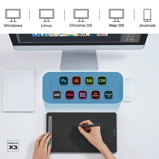XP Pen Deco L Pen Tablet  Microcenter India