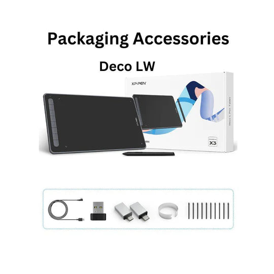 XP Pen Deco LW Pen Tablet  Microcenter India