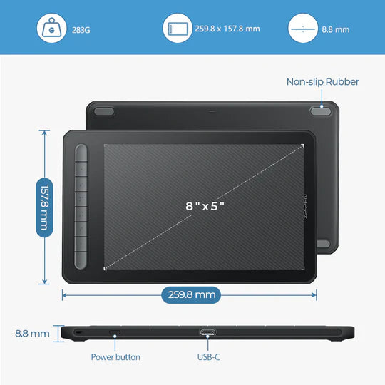 XP Pen Deco M Pen Tablet  Microcenter India
