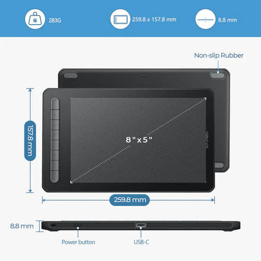 XP Pen Deco MW Pen Tablet  Microcenter India