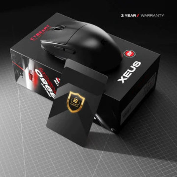 Cybeart Xeus Black High DPI Mouse - Microcenter India.