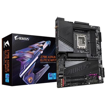 Gigabyte Z790 AORUS ELITE X WIFI7 Motherboard  Microcenter India