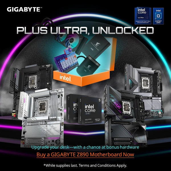 Gigabyte Motherboard Z890 AERO G DDR5 WiFi 7 ATX - Microcenter India.