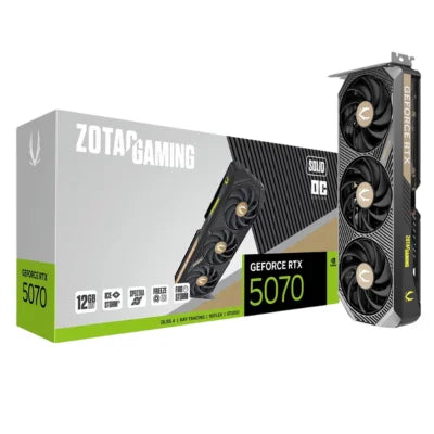ZOTAC GAMING GeForce RTX 5070 SOLID OC Graphics Card