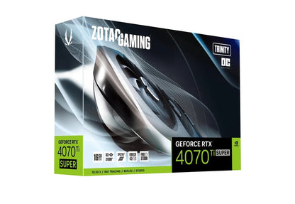 ZOTAC Gaming GeForce RTX 4070 Ti SUPER Trinity OC 16GB GDDR6X Graphics Card  Microcenter India
