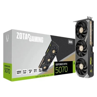 ZOTAC Gaming GeForce RTX 5070 Solid Graphics Card