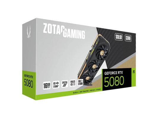 ZOTAC Gaming GeForce RTX 5080 SOLID CORE Graphics Card