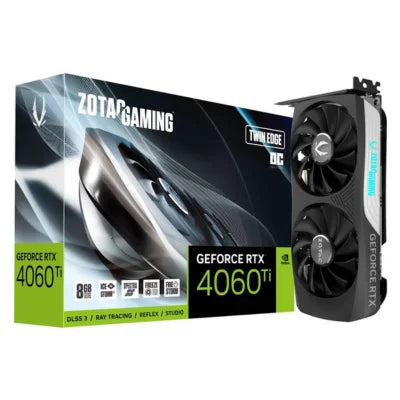 ZOTAC RTX 4060 Ti Twin Edge OC Graphics Card