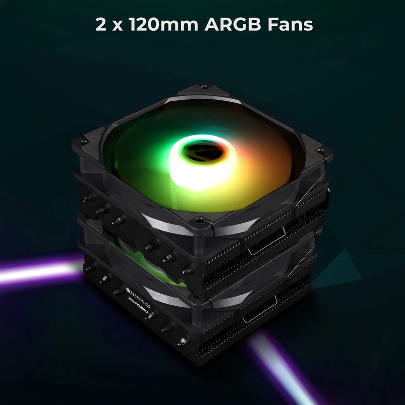 Zebronics Fan FC1200U – Cabinet Cooling Fan - Microcenter India