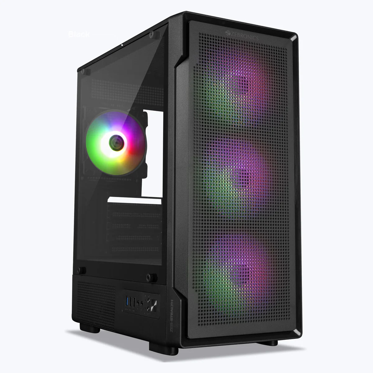 Zebronics Stealth MATX Cabinet  Microcenter India