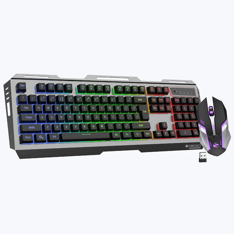 Zebronics Transformer Pro Keyboard &amp; Mouse Combo Black  Microcenter India