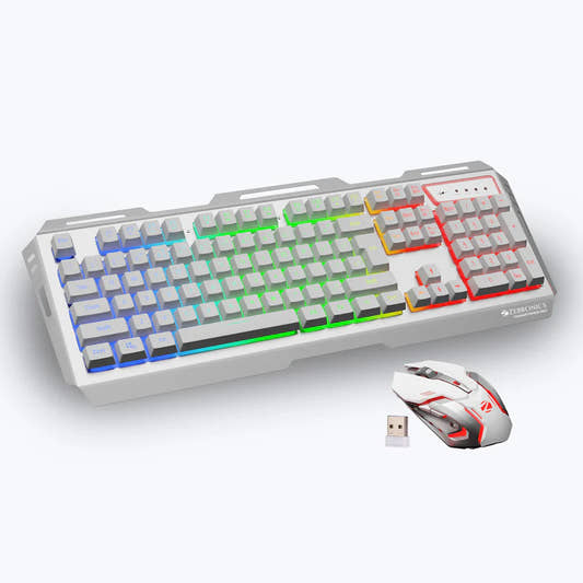 Zebronics Transformer Pro Keyboard and Mouse Combo White  Microcenter India