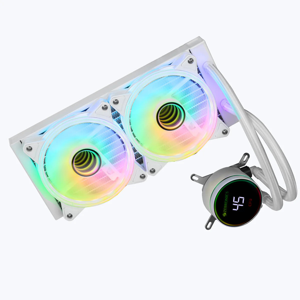 Zebronics 240TB/W CPU Liquid Cooler  Microcenter India