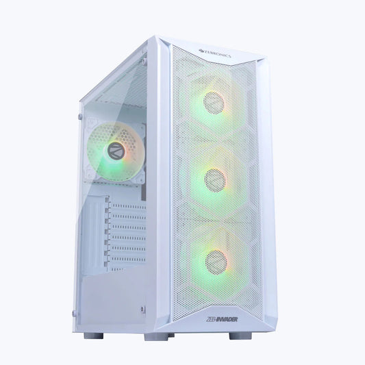 Zebronics Invader Mid Tower ATX Cabinet  Microcenter India