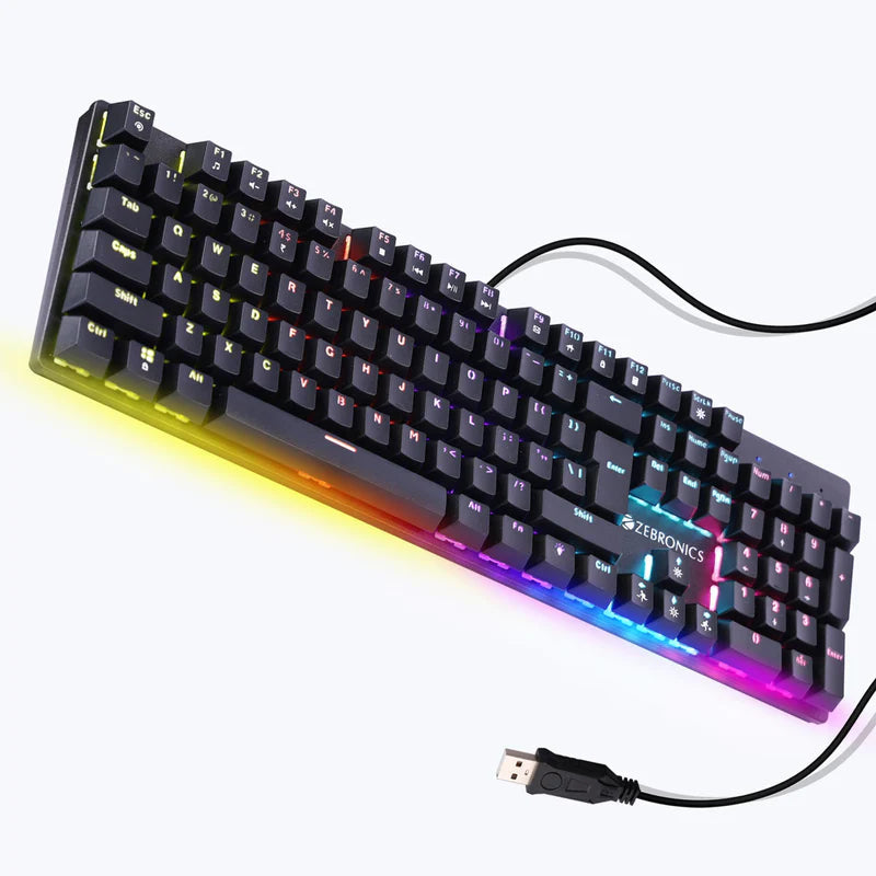 Zebronics Zeb Nitro Plus Mechanical Keyboard  Microcenter India