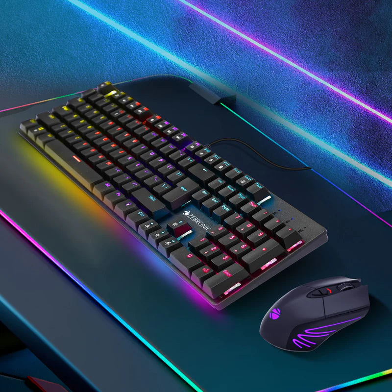 Zebronics Zeb Nitro Plus Mechanical Keyboard  Microcenter India