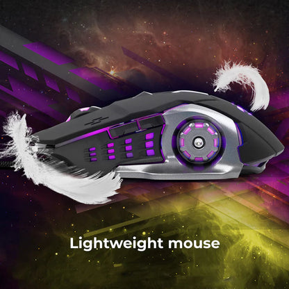 Zebronics Gaming Mouse Zeb Transformer M2 with RGB Lighting  Microcenter India