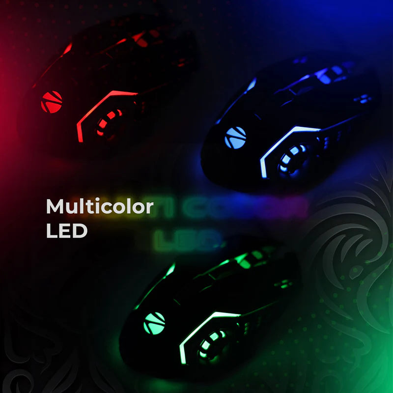 Zebronics Gaming Mouse Zeb Transformer M2 with RGB Lighting  Microcenter India