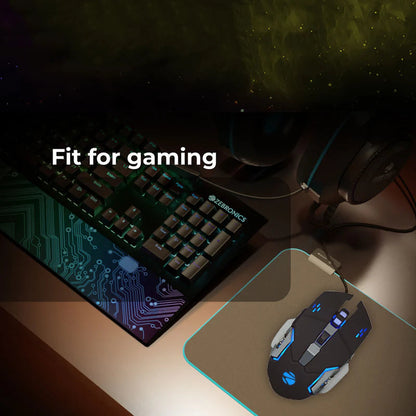 Zebronics Gaming Mouse Zeb Transformer M2 with RGB Lighting  Microcenter India