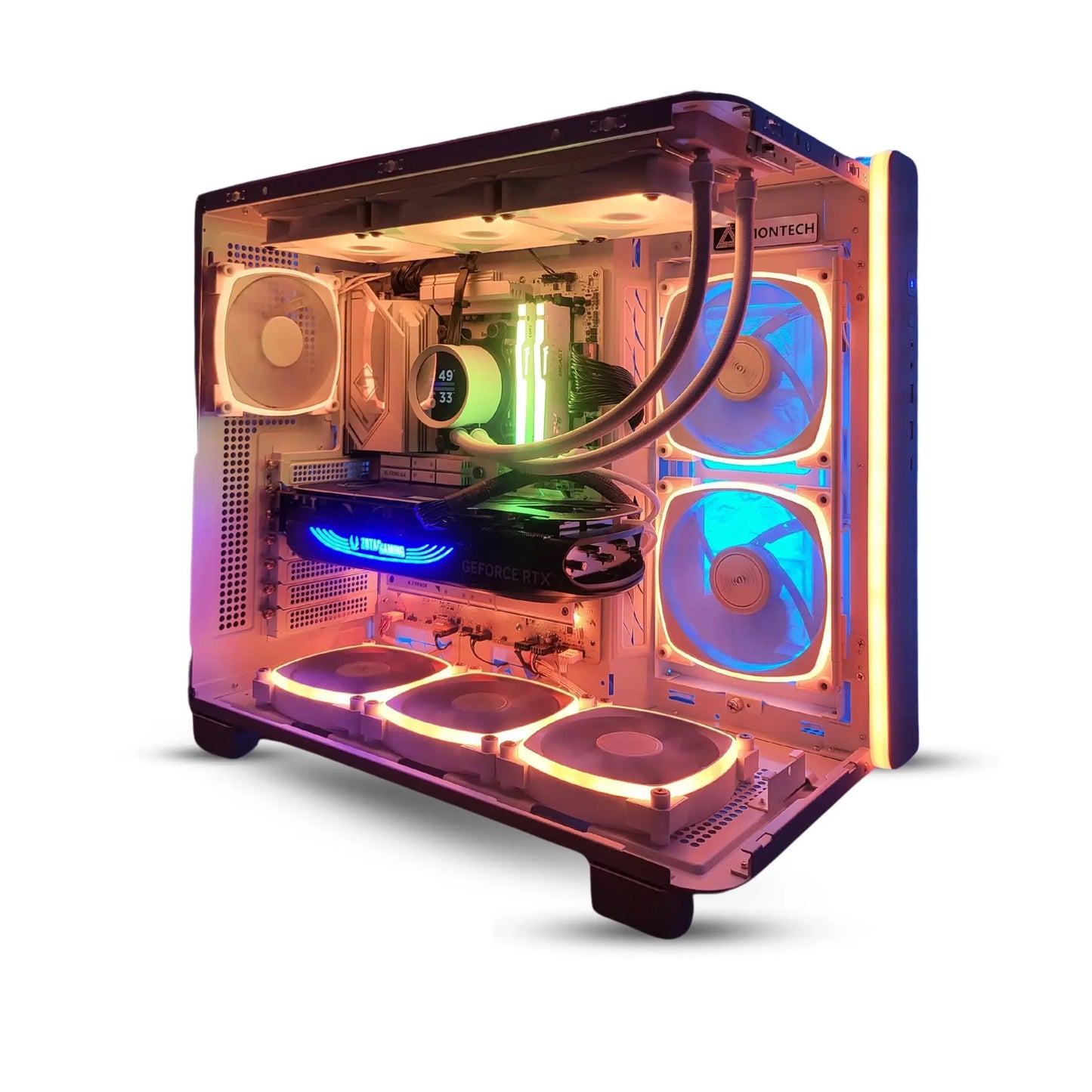 Gaming Prebuilt PC – Zenitsu Blaze Orange Fury PC  Microcenter India